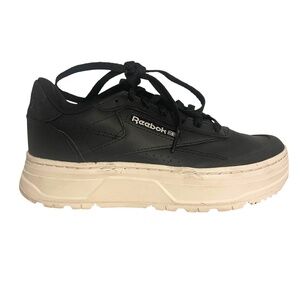 Reebok Classic Club C Double Geo‎ Thick Sole Sneakers Size 6 (3.5 UK, 36 EUR)